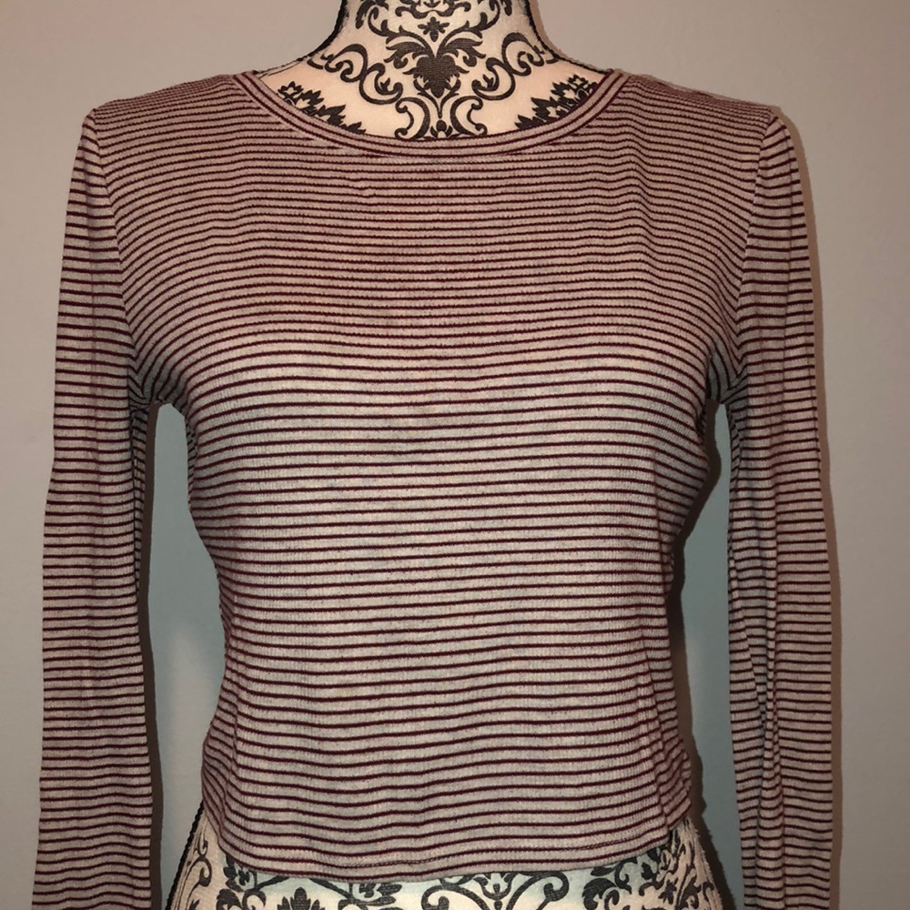 Forever 21 stripped crop top